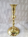 (B) Brass Candlestick Holder