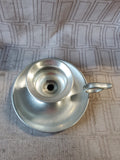 Pewter Chamberstick Candle Holder