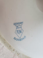 Vintage RW Rudolstadt Pottery Vase
