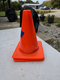 Two 12" Orange Safety Cones