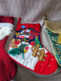 Lot of Christmas Stockings