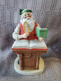 Gorham Norman Rockwell Inspirations in Porcelain "Yuletide Reckoning" Figurine