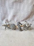 Set of 4 Sea Creature Napkin Rings