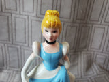 Pair of Walt Disney Productions Cinderella Ceramic and Prince Charming Figurines