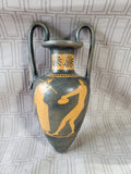 Double Handled Greecian Pointed Bottom Vase