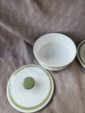 Centura by Corning "Lynwood Green" Casserole Dish and Serving Platter Set