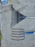 Pitch Fork and Leaf Rake