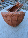 Rustic Terracotta Wall/Fence Hanging Planter