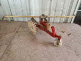 Vintage Thompson USA Cast Iron sprinkler Tractor