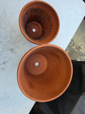 Duo of Terracotta Planters (two sets available, priced separately)