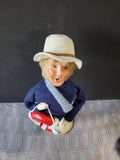 (AAA) Byers' Choice Carolers "Beachy Man Holding Life Preserver" Figurine