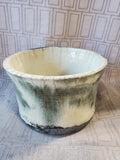 Signed Glazed Pottery Planter
