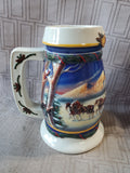 Budweiser 2000 "Holiday in the Mountains" Holiday Stein with Box