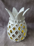 Ceramic Pineapple Candle Holder