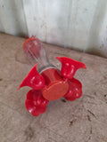 Hummingbird Feeder, Glass and Plastic