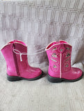 Cherokee Girls Pink Cowgirl Boots—Child's Size 6 UNWORN
