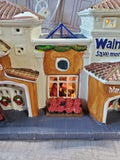 Holiday Time "Walmart Supercenter" Lighted House WORKS (A)