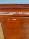 Vintage Wooden Silverware Chest Box