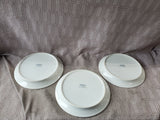 Set of 3 Pottery Barn Yellow "Ava" Salad Plates