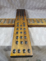 Handmade Wooden Aggravation Marble Game