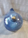 (A) Ceramic Blue Bird Figurine