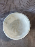 Small Blue and White Ceramic Bundt Cake Pan