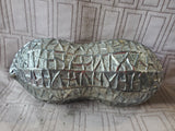 Metal Peanut Trinket Box