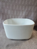 Michael Graves White Ceramic Planter
