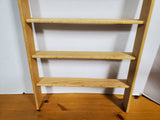Miniature Wood Shelf Ladder