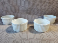 Set of 4 Crate & Barrel Ramekins