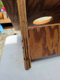 Homemade Bean Bag Toss Game