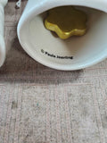 Pair of Paula Joerling Ceramic Christmas Bells