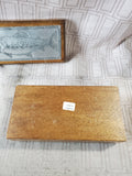 Mango Wood and Aluminum Trinket Box