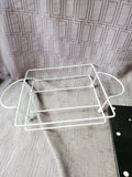 Temp-Tations Black and White Polka Dot Baking Dish with Wire Rack and Trivet (A)