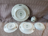 5 Piece Mottahedeh Colonial Williamsburg Restoration "Duke of Gloucester" Place Setting (2 SETS AVAILABLE PRICED INDIVIDUALLY AT $295 EACH)