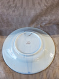 Signed Hand Painted Ceramic Wall Hanging Plate