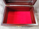 Wooden Deer Jewelry Box with Mirror
