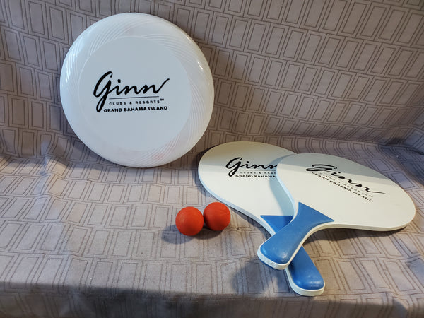 Ginn Clubs & Resorts Grand Bahama Island Frisbee and Pickle Ball Set