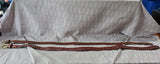 Pair of Woven Leather Belts—Women's Size Large/Size 38
