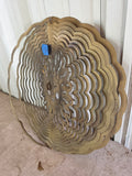 22" Metal Sun Hanging Wind Spinner
