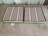 Pair of Portable Seat/Stadium Cushions w/Handles