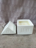 Crate & Barrel Alpine Balsam & Peppermint Candle UNUSED