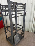 Heavyweight Metal Fireplace Utencil/Wood Holder