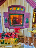 Coventry Cove "Noel's Christmas Shop" Lighted House WORKS (K)