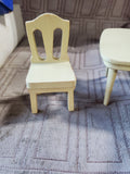 Vintage Strombecker True Scale Play Furniture Dining Room Set Model No. 72-200 (B)