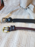 Pair of Coach Leather Belts (C)—Women's Size XL