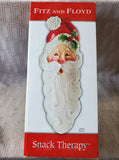 Fitz and Floyd Snack Therapy Santa Server