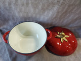 Smith & Clark Ironworks Cast Iron Tomato Dutch Oven