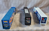 Lot of 3 Toy Racing Team Transport Trailers