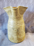 Signed Pottery Pitcher